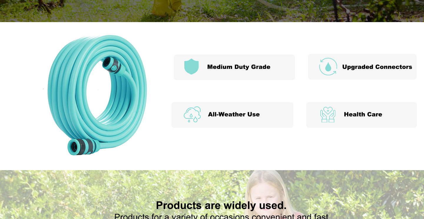 Hybrid Garden Hose with Quick Connector For Europe_02