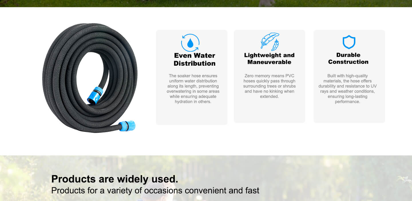 Soaker Hose With Plastic Quick Connector For Europe_02