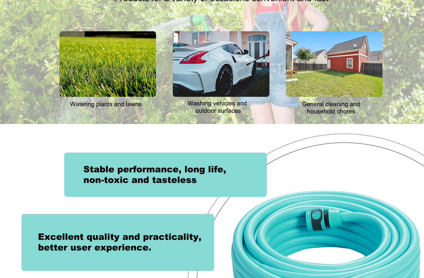 Hybrid Garden Hose with Quick Connector For Europe_03