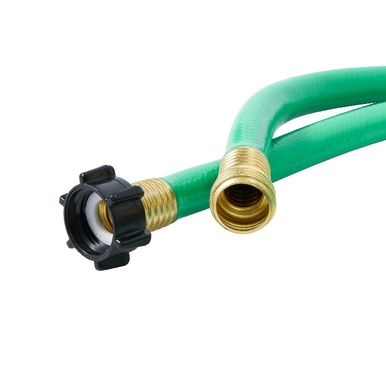 Medium Duty Striped Garden Hose with Plastic Connector For America