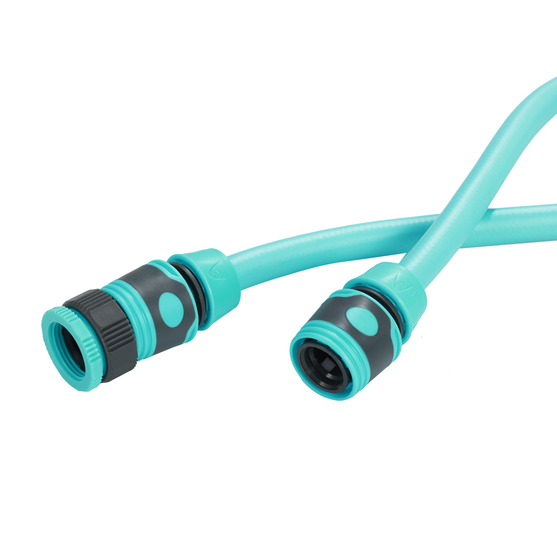 Hybrid Garden Hose with Quick Connector For Europe