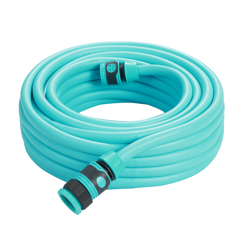 Hybrid Garden Hose with Quick Connector For Europe