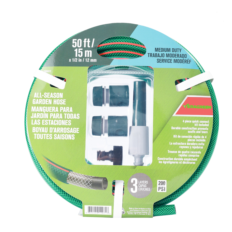 Medium Duty Striped Garden Hose For America