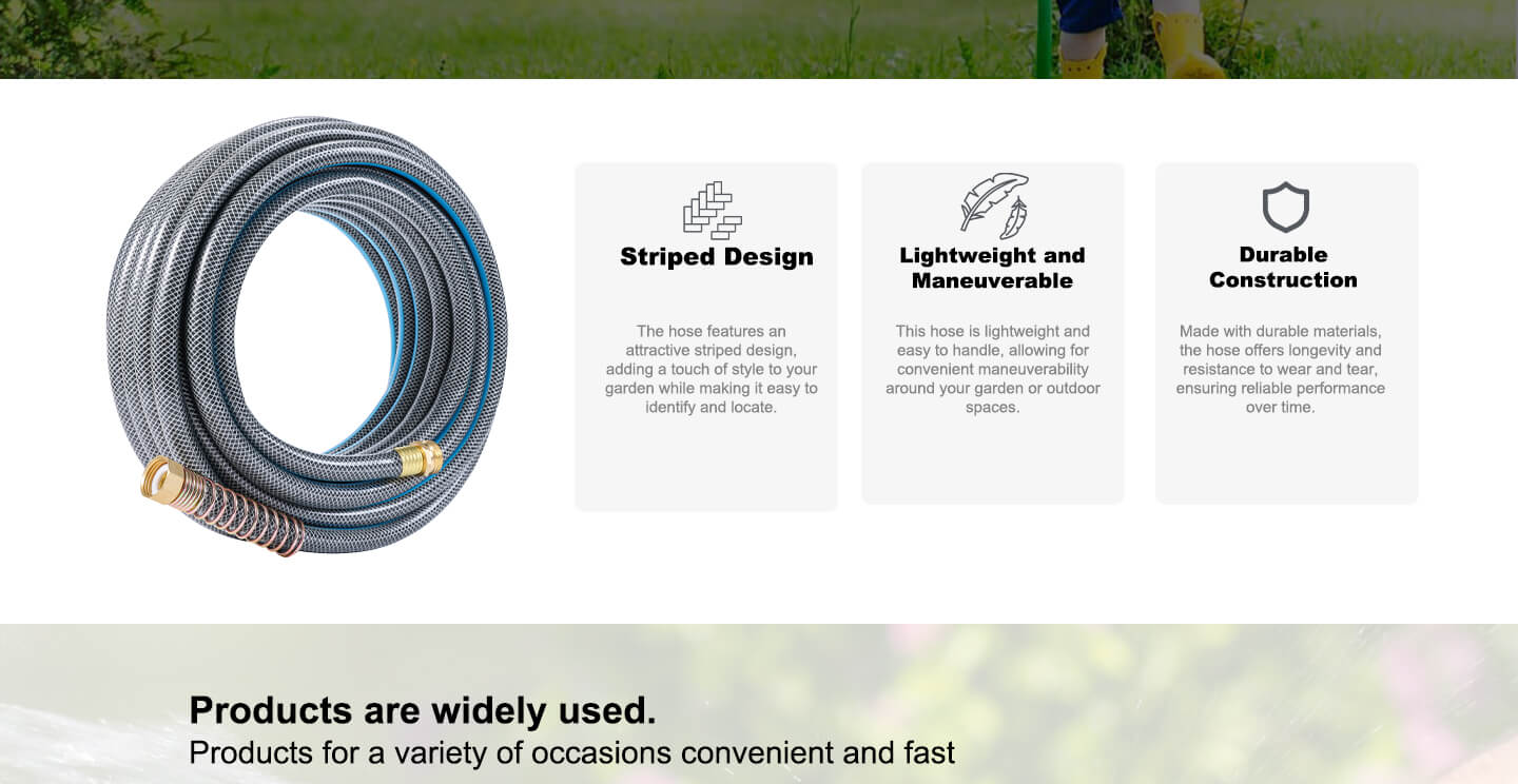 Medium_Duty_Striped__Garden_Hose_with__Brass_Connector_&__Spring_Sheath__For_America_02