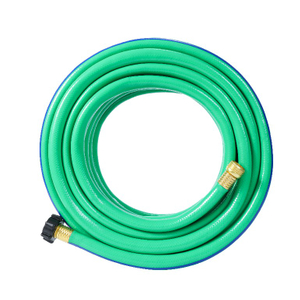 Medium Duty Striped Garden Hose with Plastic Connector For America